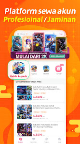 UGGAME - Sewa akun game murah android2mod screenshots 1