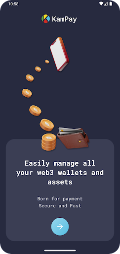 Android application KamWallet screenshort