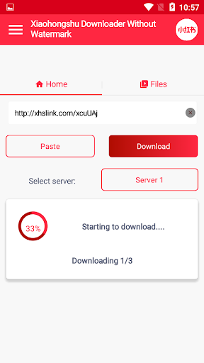Downloader for XiaoHongShu Screen 3