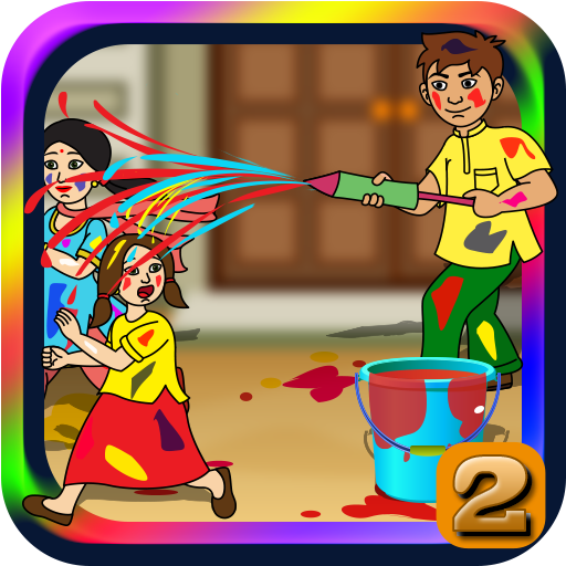Lets Play Holi 2 Game logo