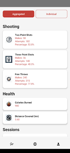 Shot Count - Basketball AI Screen 3