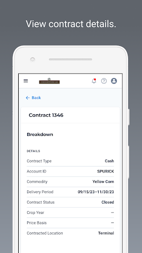 Screenshot of Cornerstone Ag, LLC