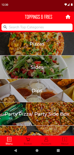 Toppings & Fries Screen 2
