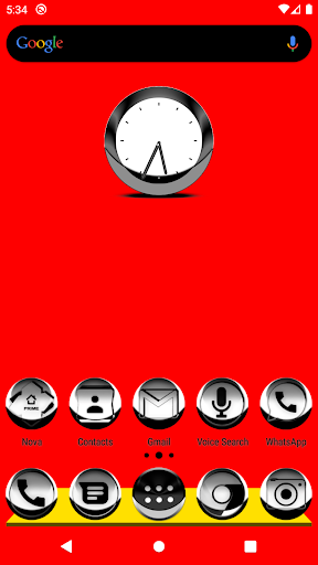 Android application White Icon Pack Style 3 screenshort