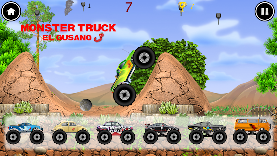 Monster Truck: el gusano Screenshot