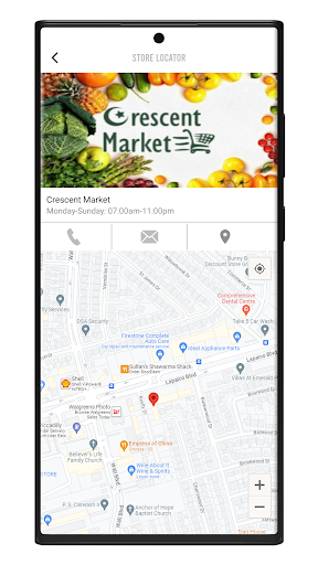 Crescent Market Screen 3