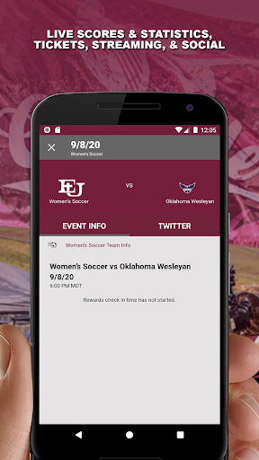 Evangel University Gameday Screen 3