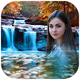 Waterfall photo frames HD Photo Editor icon