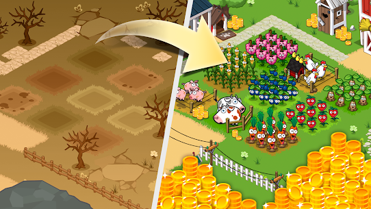 تحميل لعبة Idle Farming Empire مهكرة 2024 جاهزة [APK [v1.46 آخر إصدار 1