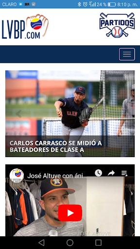 Liga Venezolana de Béisbol Screen 2