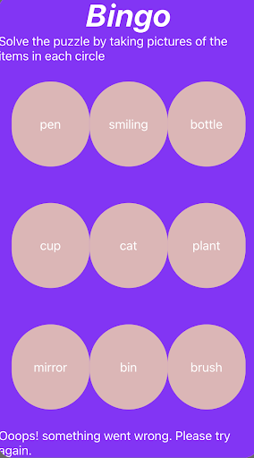 Bingo Screen 2