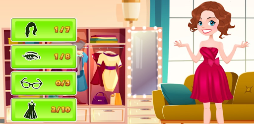 Android application JULIE DRESS UP screenshort