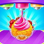 Summer Fruit Sundae - Cooking