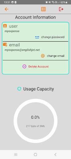anmlumo: My Expense Screen 2
