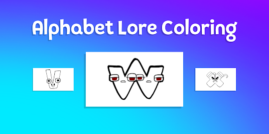 Alphabet Coloring - Draw Lore