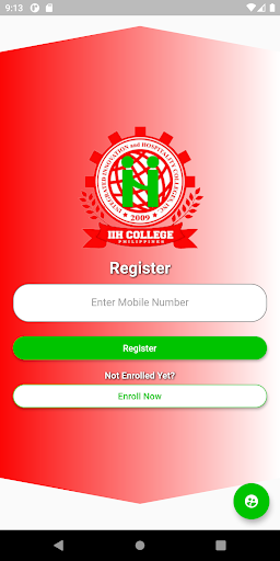 IIHC Mobile Application Screen 2