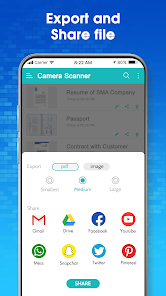 Captura de Pantalla 4 PDF Scanner - Scanner App android