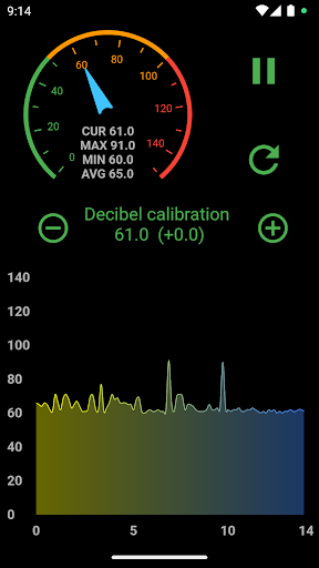 Simple Noise Meter Screen 2