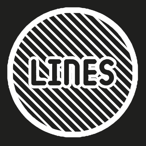 Lines Circle - White Icon Pack 61 Icon