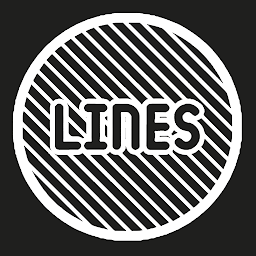 Lines Circle - White Icon Pack 아이콘 이미지