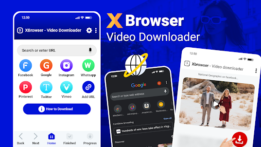xBrowser - HD Video Downloader
