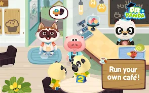 Dr. Panda Café Screenshot