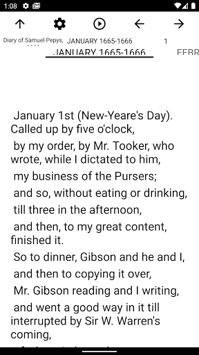 Book, Diary of Samuel Pepys, 1 Screen 2