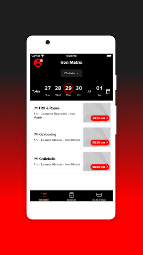 IronMatrix Screen 3