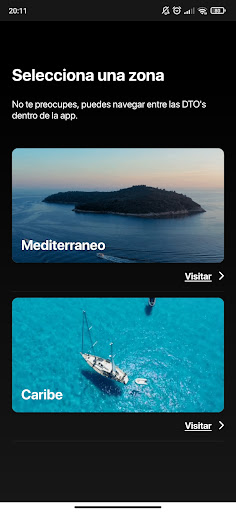 Android application DTO Digital Tourism Office screenshort