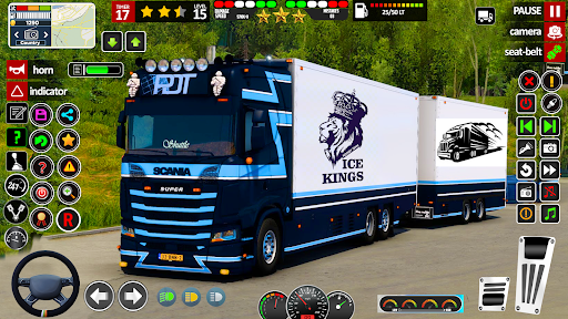 Android application Euro Truck Game: Cargo Truck screenshort