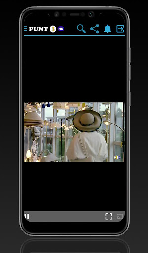 Android application Punt 3 Televisión screenshort