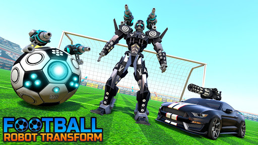 Football Robot Car Game: Muscle Car Robot screenshots 11