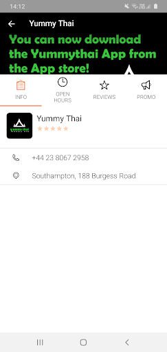 Yummy Thai Screen 3
