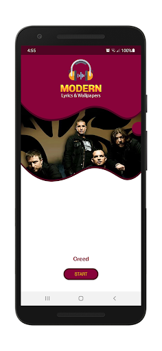 Android application Creed Lyrics & Wallpapers screenshort
