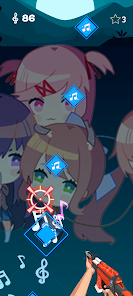 Screenshot 8 Doki Doki Club Beat Shooter android