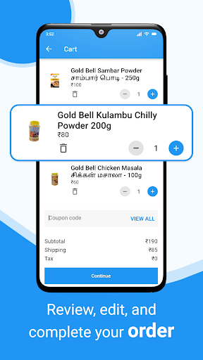 Ppsnco: Groceries & Savings Screen 3