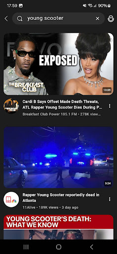 Screenshot of Play Tube