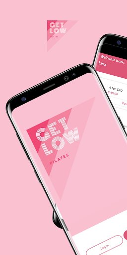 Android application Get Low Pilates screenshort