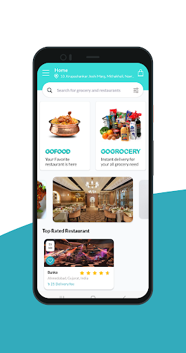 Android application GOFOOD screenshort