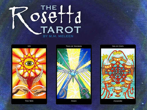 Screenshot of Rosetta Tarot