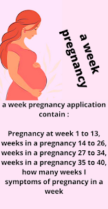 a week pregnancy
