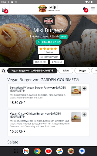 Miki Burgers Screen 3