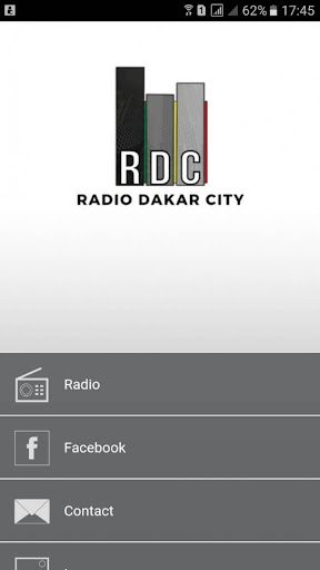 Android application Radio Dakar City screenshort