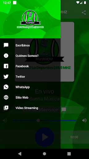 La deportiva 89.9 mhz Screen 2