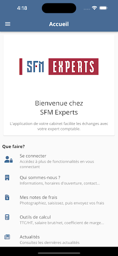 Android application SFM Experts screenshort