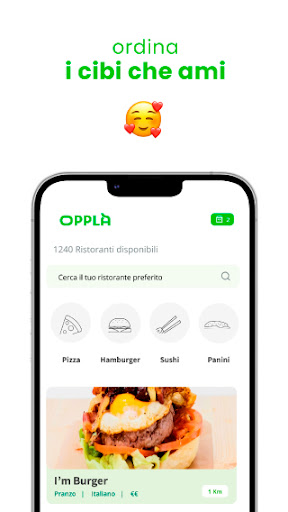 Opplà Delivery Screen 2