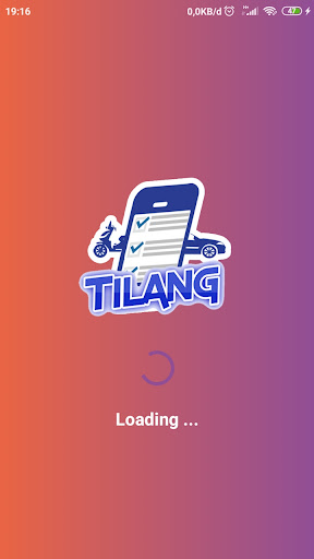 Android application Cek Tilang Online screenshort
