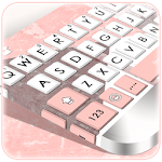 Cover Image of Baixar Tema de teclado geométrico coral rosa 6.0.1111_7 APK