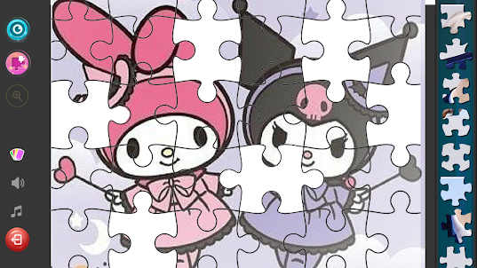 Kuromi Game jigsaw Puzzle