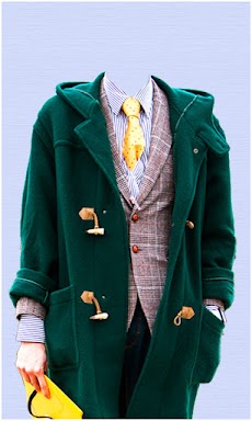 Man Stylish Coat Photo Suitのおすすめ画像5